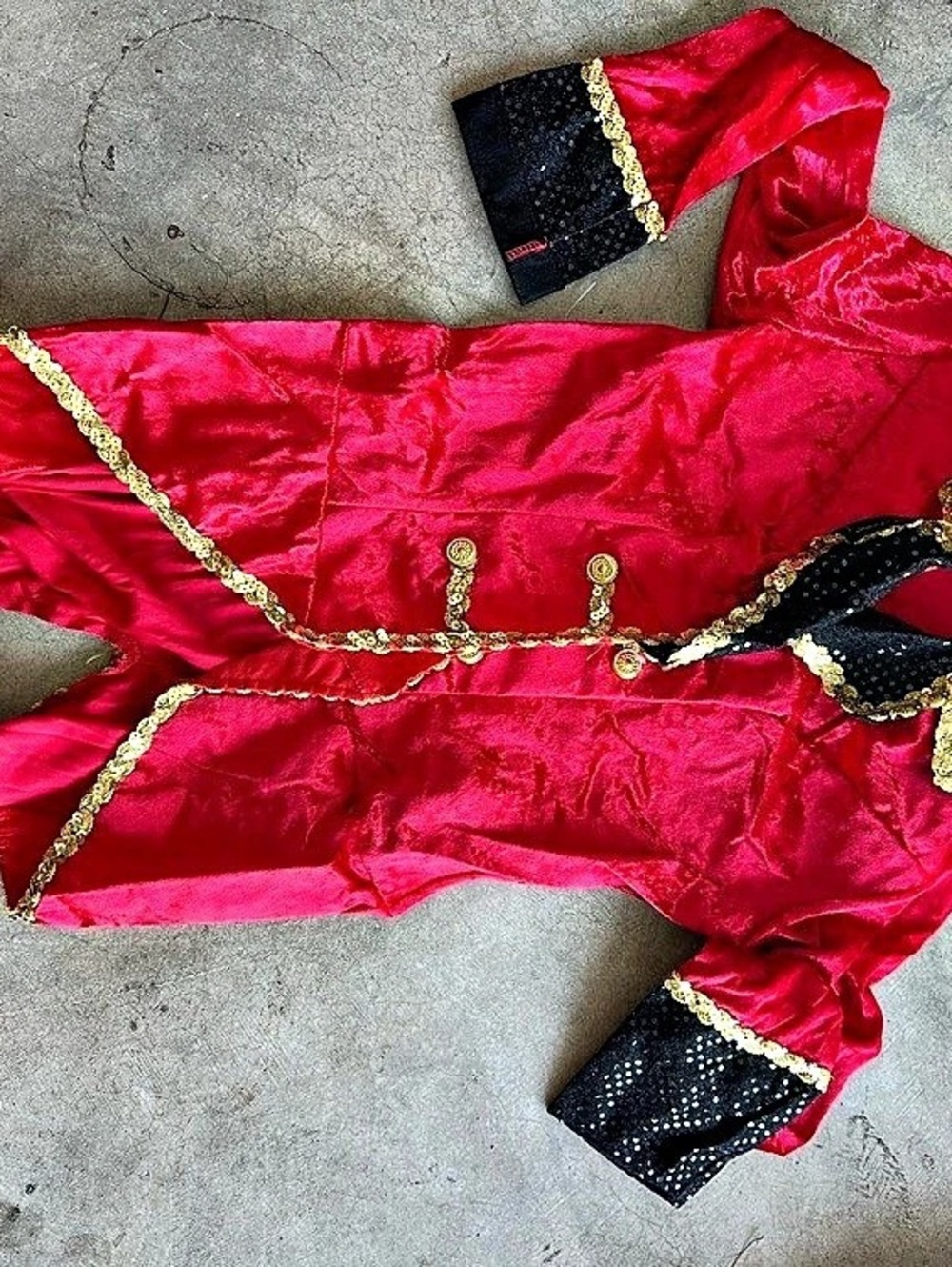 Hyde & Eek! Boutique Red Velvet Reindeer Jumpsuit costume